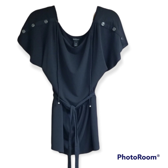 Tunic Flutter Sleeve Blouse - Picture 5 of 7